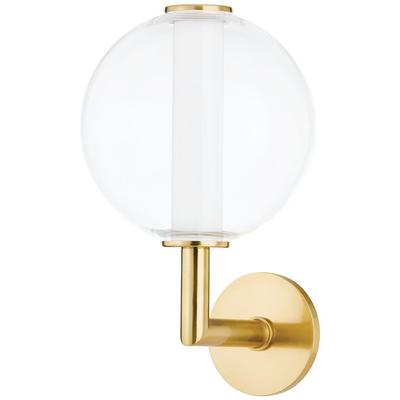 Hudson Valley - Richford 1-Light Wall Sconce - 5209-AGB