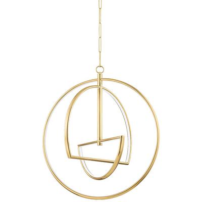 Hudson Valley - Welland 3-Light Chandelier - 5428-AGB