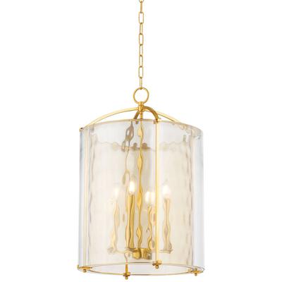 Hudson Valley - Ramsey Lantern - Aged Brass - 6004-AGB
