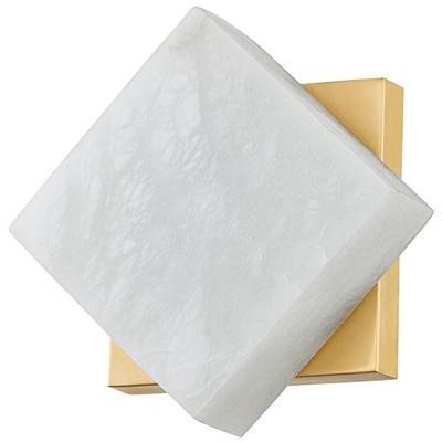 Hudson Valley - Brockton 1-Light Wall Sconce - 6608-AGB