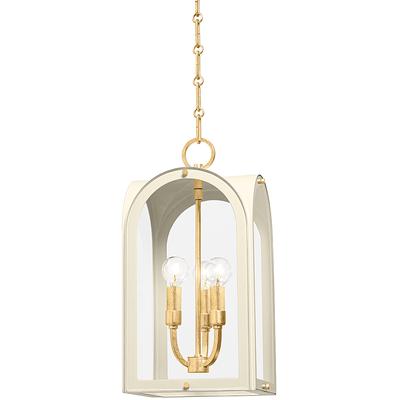 Hudson Valley - Lincroft 3-Light Lantern - 6610-VGL/SSD