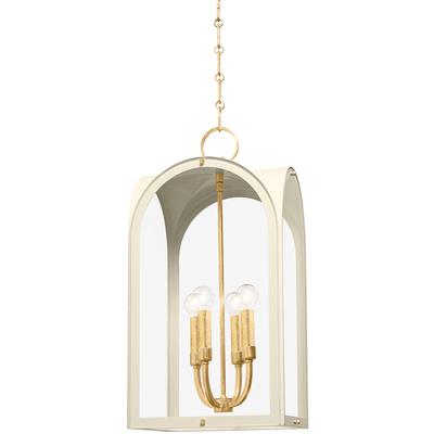 Hudson Valley - Lincroft 4-Light Lantern - 6613-VGL/SSD
