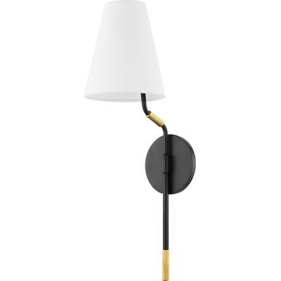 Hudson Valley - Stanwyck 1-Light Wall Sconce - 6621-AGB/DB