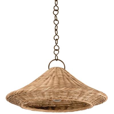 Hudson Valley - Baychester Pendant - Bronze Leaf - 7422-BRL