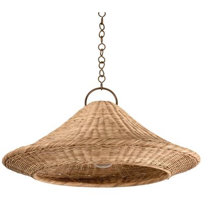 Hudson Valley - Baychester Pendant - Bronze Leaf - 7432-BRL