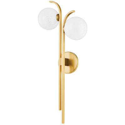Hudson Valley - Laval 2-Light Wall Sconce - 8425-AGB