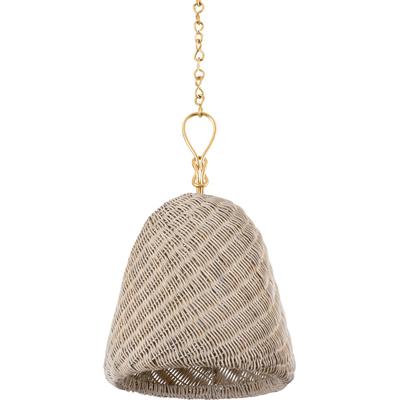 Hudson Valley - Reina Pendant - Gold Leaf - BKO1300-GL