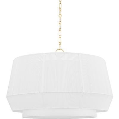 Hudson Valley - Debi 4-Light Pendant - BKO502-AGB