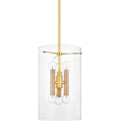Hudson Valley - Barlow 6-Light Lantern - BKO800-AGB