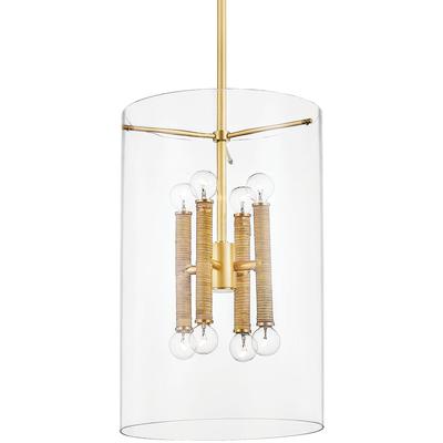 Hudson Valley - Barlow 8-Light Lantern - BKO801-AGB