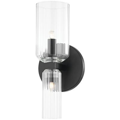 Mitzi by Hudson Valley - Tabitha 2-Light Bath Bracket - Soft Black - H384301-SBK