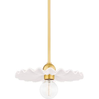 Mitzi by Hudson Valley - Tinsley 1-Light Pendant - H499701-AGB/CCR