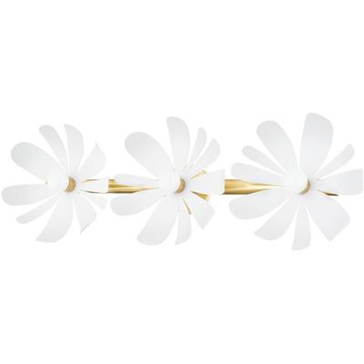 Mitzi by Hudson Valley - Twiggy 3-Light Bath Sconce - H698303-AGB/TWH