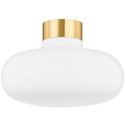 Mitzi by Hudson Valley - Eliana Flush Mount - H785501-AGB