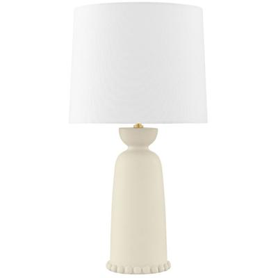 Mitzi by Hudson Valley - Rhea 1-Light Table Lamp - HL663201-AGB/CAI