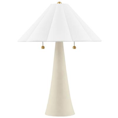 Mitzi by Hudson Valley - Alana 2-Light Table Lamp - HL676202-AGB/CAI