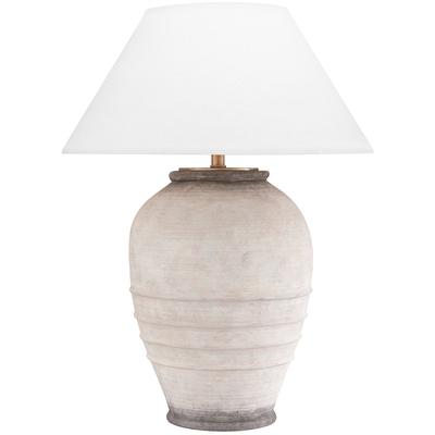 Hudson Valley - Decatur 1-Light Table Lamp - L1371-ASH