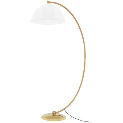 Hudson Valley - Montague 1-Light Floor Lamp - L1668-AGB
