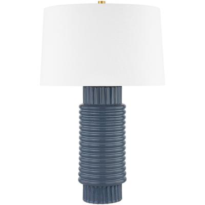 Hudson Valley - Broderick 1-Light Table Lamp - L1956-AGB/CGR