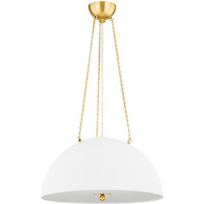 Hudson Valley - Chiswick 3-Light Pendant - MDS1100-AGB/WP