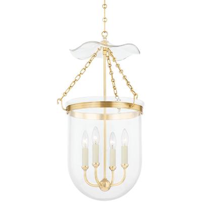 Hudson Valley - Rousham 4-Light Lantern - MDS1602-AGB