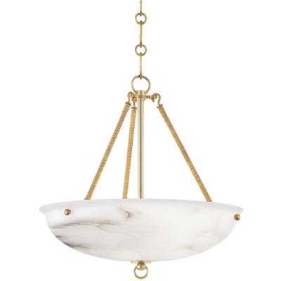 Hudson Valley - Somerset 3-Light Pendant - MDS811-AGB