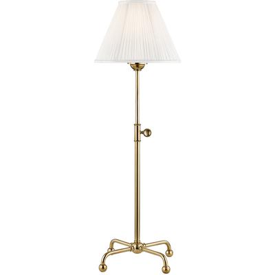 Hudson Valley - Classic No.1 - 1-Light Table Lamp - MDSL107-AGB