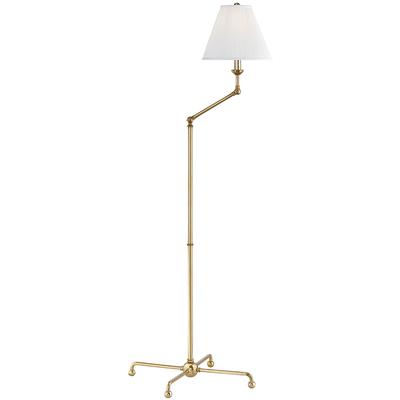 Hudson Valley - Classic No.1 - 1-Light Adjustable Floor Lamp - MDSL108-AGB