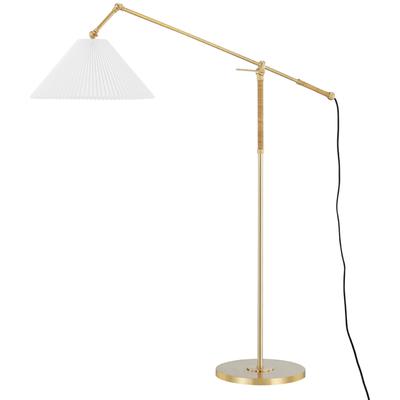 Hudson Valley - Dorset 1-Light Floor Lamp - MDSL512-AGB