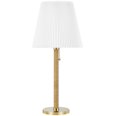 Hudson Valley - Dorset 1-Light Table Lamp - MDSL513-AGB