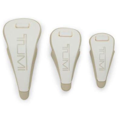 Tumi, Inc.-Travel Access Set of 3 Golf Club Covers - Off White/Tan-150168-A224