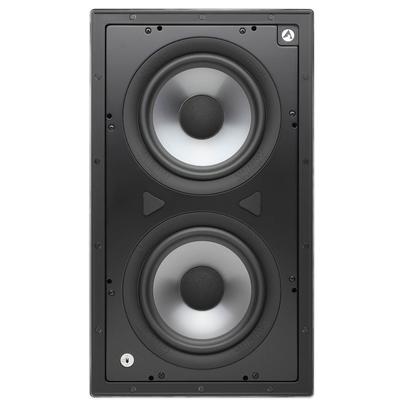 Atlantic Technology - Dual 8" Passive Thin Bezel In-Wall Subwoofer - IW-28SUB
