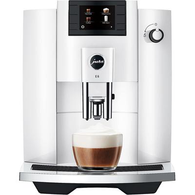 Jura - E6 Automatic Coffee Maker - Piano White - 15559