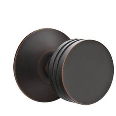Emtek - Brass Modern Dummy Knob Set with Bern Knob & Modern Rosette - 5057BN
