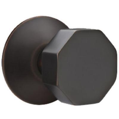 Emtek - Brass Modern Passage Knob Set with Octagon Knob & Modern Rosette - 5107OCT