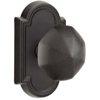 Emtek - Lost Wax Cast Bronze Passage Knob Set with Octagon Knob & #11 Rosette - 71011OCK