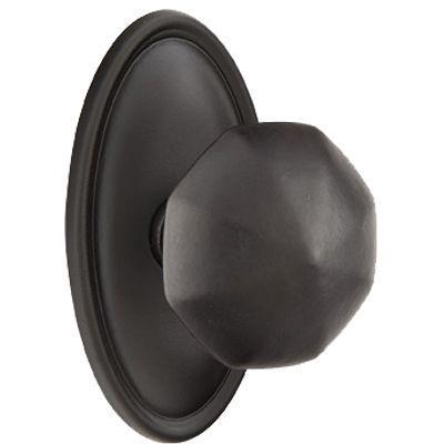Emtek - Lost Wax Cast Bronze Privacy Knob Set with Octagon Knob & #14 Rosette - 72014OCK