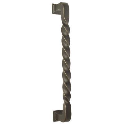 Emtek - Lost Wax Cast Bronze Twist 8" Center-to-Center Door Pull - 86069