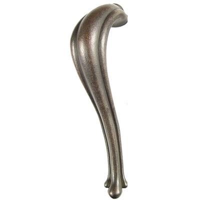 Emtek - Lost Wax Cast Bronze Art Nouveau 8" Center-to-Center Left-Hand Door Pull - 86144LH