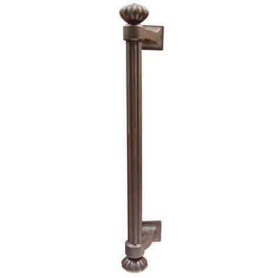 Emtek - Lost Wax Cast Bronze Column 8" Center-to-Center Door Pull - 86156