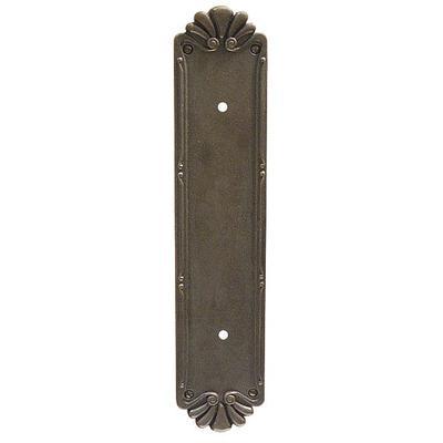 Emtek - Lost Wax Cast Bronze 8" Center-to-Center Petal Pull Plate - 86182