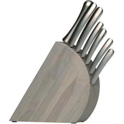 BergHOFF - Concavo 8-Piece Stainless Steel Knife Set with Block - 1308037