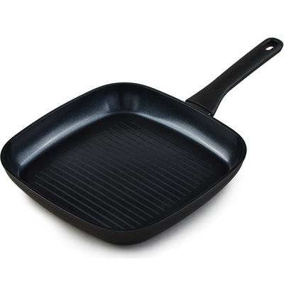BergHOFF - DiNA Helix 10.25" Recycled Aluminum Nonstick Ceramic Grill Pan - 1315092