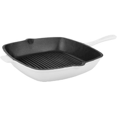BergHOFF - Neo 11" Cast Iron Square Grill Pan - White - 2218501