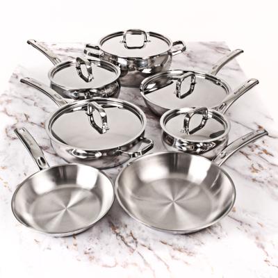 BergHOFF - Belly Shape 12-Piece Stainless Cookware Set - 2219115
