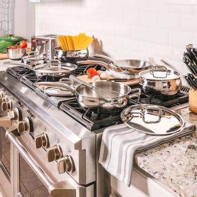 BergHOFF - Belly Shape 12-Piece Stainless Cookware Set - 2219115