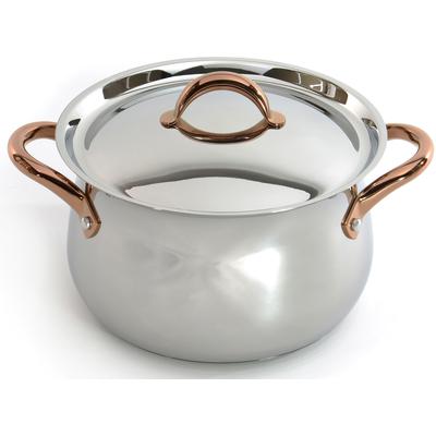 BergHOFF - Ouro Gold 18/10 Stainless Steel 9.5" Stockpot with Stainless Steel Lid - 2220158