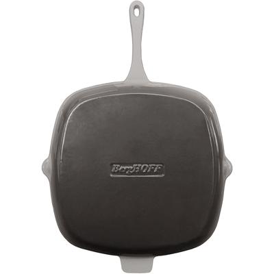 BergHOFF - Neo 11" Cast Iron Square Grill Pan - Oyster - 2220311