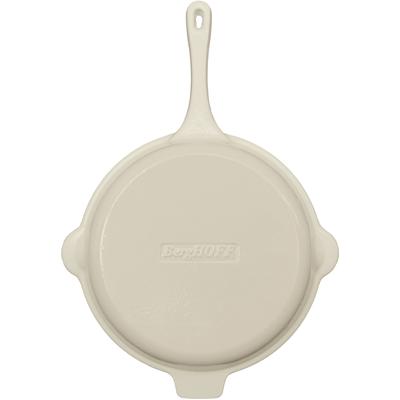 BergHOFF - Neo 10" Cast Iron Fry Pan - Meringue - 2220316