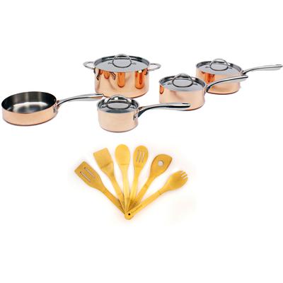 BergHOFF - Tri-Ply 15-Piece Cookware Set - Polished Copper - 2220345